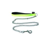 Martin Sellier - Laisse en Chaîne Forte et Nylon de 25-100cm pour Chien - Vert