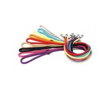 MARTIN SELLIER-Laisse ronde pour chien coloris orange 1,3 cm x 2 m