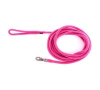 MARTIN SELLIER-Laisse pour chien ronde rose Martin Sellier - 500 cm