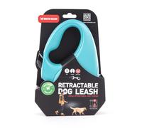 MARTIN SELLIER-Laisse rétractable turquoise Instinct Cordon - taille M