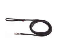 MARTIN SELLIER-Longe ronde pour chien coloris noir 1,3 cm x 3 m