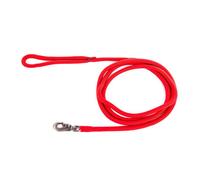 MARTIN SELLIER-Longe ronde pour chien coloris rouge 1,3 cm x 3 m