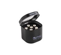MARTIN Set de 6 chevilles pour chevalet de guitare, en liquid metal, finition os et perle (18APP0013)