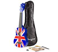 Martin Smith Soprano Ukulele avec Sac Ukulele et Union Jack Design