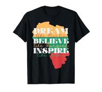 Martin Thurgood Obama Black History Africa Citation T-Shirt Graphique avec Valeur