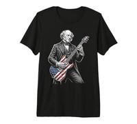 Martin Van Buren Guitare T-Shirt Haut de Gamme