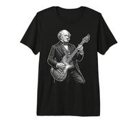 Martin Van Buren Guitare T-Shirt Haut de Gamme