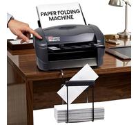 Martin Yale P7500 Plieuse de papier à alimentation automatique, 4000 feuilles/heure, plis en lettre, en deux, en Z, parallèle double, plie du papier 21,6 x 27,9 cm et 21,6 × 35,6 cm, 75 g/m²