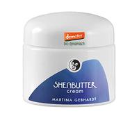Martina Gebhardt Crème au beurre de karité (50 ml) • Crème visage à faible irritation pour les peaux sensibles et sujettes aux irritations • Beurre de karité 100% bio • Crème de jour cosmétique