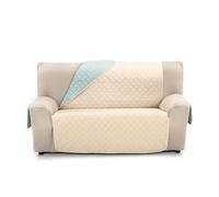 Martina Home Ambar Housse de canapé rembourré - 2 Places - Beige/Acquamarina