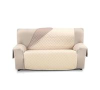Martina Home Ambar Housse de canapé rembourré - 4 Places XL - Beige/Cuir