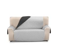 Martina Home Ambar Housse rembourrée - 3 Places XL - Gris/Noir