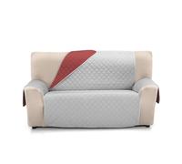 Martina Home Ambar Housse rembourrée - 4 Places XL - Rouge/Gris
