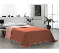Martina Home Couvre-lit boutis réversible, tuile Corail, lit 150