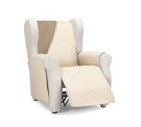 Martina Home Diamond Housse de canapé 1 Place/Relax - Beige/Pelle