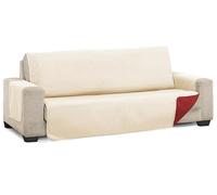 Martina Home Diamond Housse de canapé 2 Places - Beige/Rouge