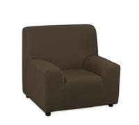 Martina Home Emilia Housse élastique pour canapé 1 Place Marron 70 à 110 cm de Large