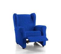 Martina Home Emilia Housse Fauteuil Relax, Tissu, Bleu électrique, 33 x 8 x 42 cm
