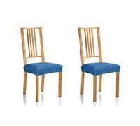 Martina Home Emilia Lot de Housses de siège en Tissu pour Chaise 24x30x6 cm Bleu Ciel