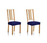 Martina Home Emilia Lot de Housses de siège en Tissu pour Chaise 24x30x6 cm Bleu Marine
