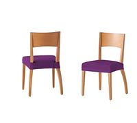 Martina Home Housse pour chaise Martina Home Housse de chaise assise 24x30x6 cm Cardinal, 2 Unités