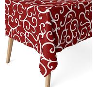 Martina Home Loiret Nappe en Résine Bordeaux 260 x 140 cm
