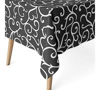 Martina Home Loiret Nappe en Résine Noir 100 x 140 cm