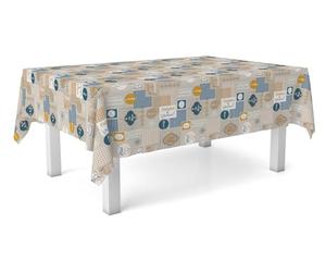 Martina Home Mantel Hule Cuisine Azul 140 Redondo