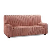 Martina Home Mejico Housse de canapé élastique 4 Plazas, 240 a 270 cm de ancho Bordeaux