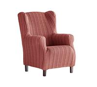 Martina Home Mejico Housse de Fauteuil élastique À Oreilles 33x42x8 cm Bordeaux