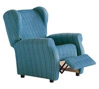 Martina Home Mejico Housse de Fauteuil élastique Relax 32x42x8 cm Bleu