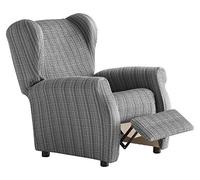 Martina Home Mejico Housse de Fauteuil élastique Relax 32x42x8 cm Gris