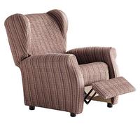 Martina Home Mejico Housse de Fauteuil élastique Relax 32x42x8 cm Marron