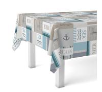 Martina Home Mer Nappe en Toile Cirée Unique 260 x 140 cm
