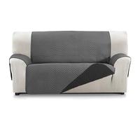 Martina Home Milano Housse de canapé rembourré 2 Places XL - Antrhacite/Noir