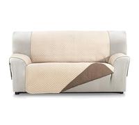 Martina Home Milano Housse de canapé rembourré 3 Places - Beige/Marron