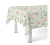 Martina Home Nappe en Toile cirée Palmier Vert 300X140 CM