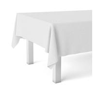 Martina Home Nappe en Toile cirée TER Blanche 180 x 140 cm