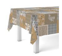 Martina Home Patch Nappe en Toile Cirée Beige 240 x 140 cm