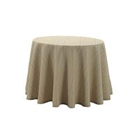 Martina Home Ribera Nappe pour Table Camilla Redonda de 230 cm, Ecru