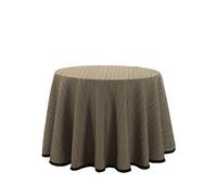 Martina Home Ribera Nappe pour Table Camilla Redonda de 80 Beige