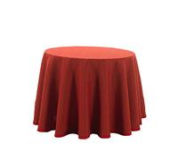 Martina Home Ribera Nappe pour Table Camilla Redonda de 80 Rouge