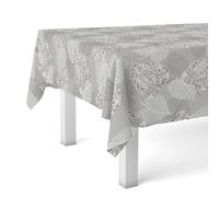 Martina Home Sil Nappe en Toile Cirée Gris 220 x 140 cm