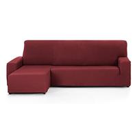 Martina Home Tunez Housse de canapé d'angle Motif Moderne Tissu Bordeaux 240 à 280 cm