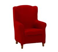 Martina Home Tunez Housse élastique pour Fauteuil à Oreilles Duplex - Rouge