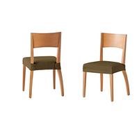 Martina Home Tunez Lot de 2 Housses de Chaise en Tissu Cuir 24 x 30 x 6 cm