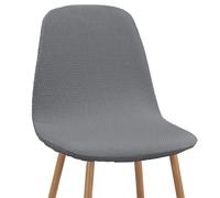Martina Home Tunis Lot de 2 Housses de Chaise élastiques Grises