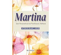 Martina-Planificador diari i espai creatiu per reflexions i organització: INTERIOR BLANC I NEGRE