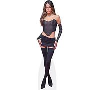 Martina Stoessel (Black Outfit) Silhouette en Carton Taille Mini