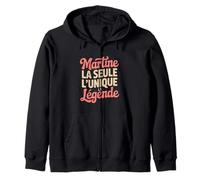 Martine Femme Humour Idée Cadeau Humoristique Drôle Sweat à Capuche